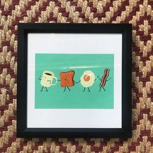 Breakfast Print (square)
